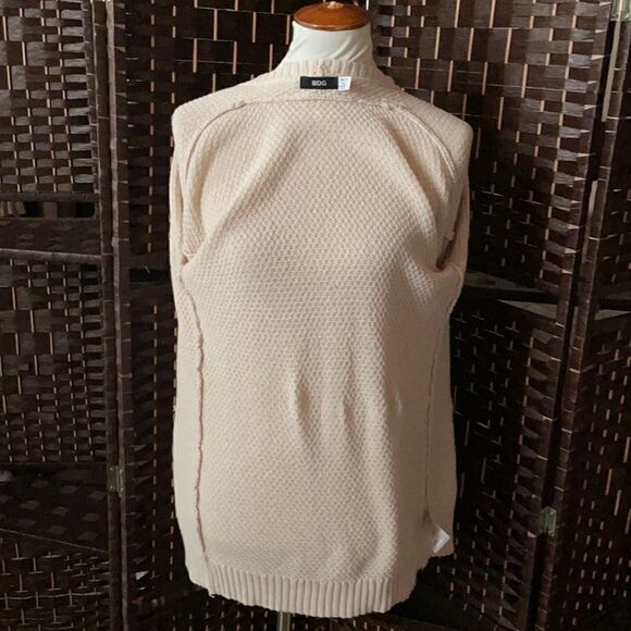 BDG Urban Outfitters Long Cream Knit “London”Cardigan w/Pockets (XS) - Picture 15 of 16